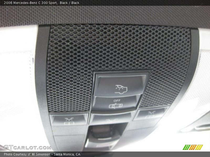 Black / Black 2008 Mercedes-Benz C 300 Sport