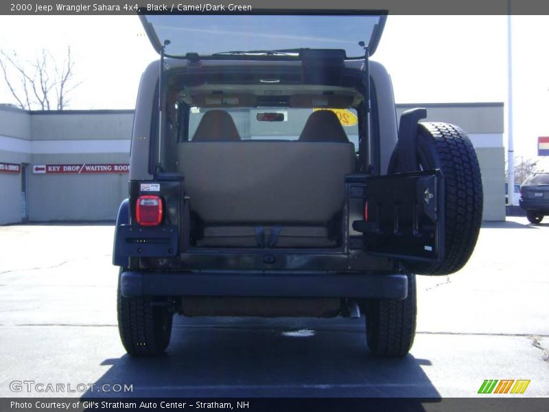 Black / Camel/Dark Green 2000 Jeep Wrangler Sahara 4x4