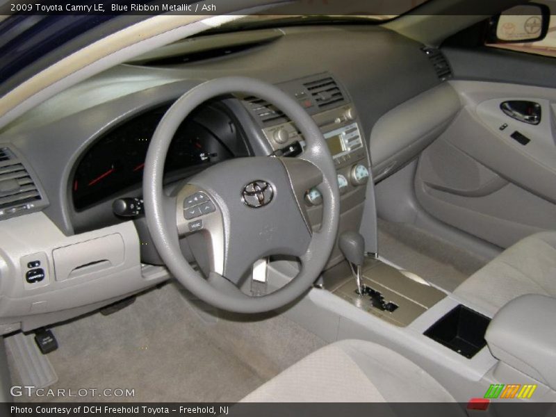 Blue Ribbon Metallic / Ash 2009 Toyota Camry LE