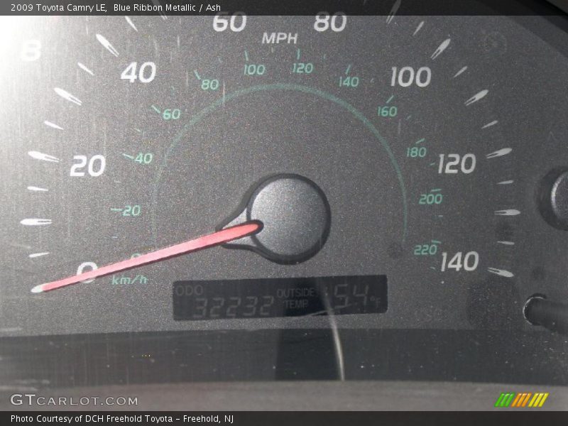 Blue Ribbon Metallic / Ash 2009 Toyota Camry LE