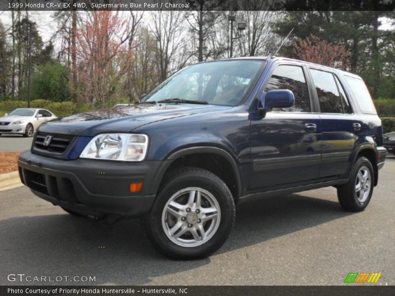 Supermarine Blue Pearl / Charcoal 1999 Honda CR-V EX 4WD