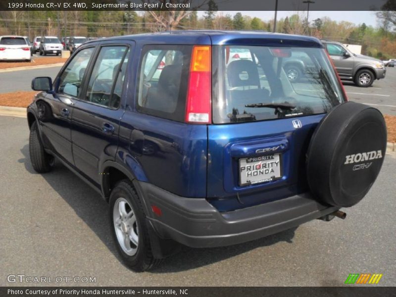 Supermarine Blue Pearl / Charcoal 1999 Honda CR-V EX 4WD