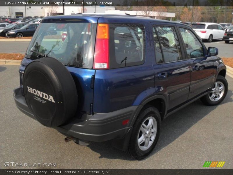 Supermarine Blue Pearl / Charcoal 1999 Honda CR-V EX 4WD