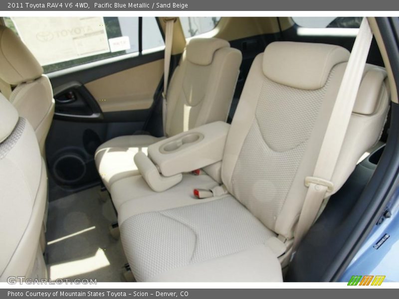 Pacific Blue Metallic / Sand Beige 2011 Toyota RAV4 V6 4WD