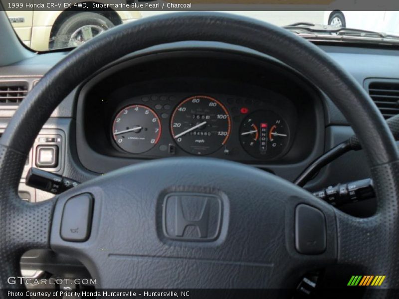Supermarine Blue Pearl / Charcoal 1999 Honda CR-V EX 4WD
