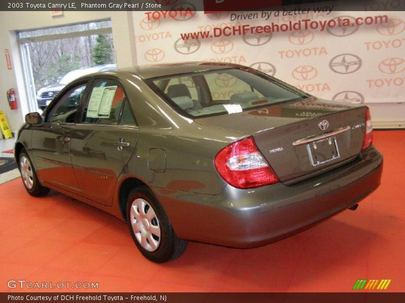 Phantom Gray Pearl / Stone 2003 Toyota Camry LE