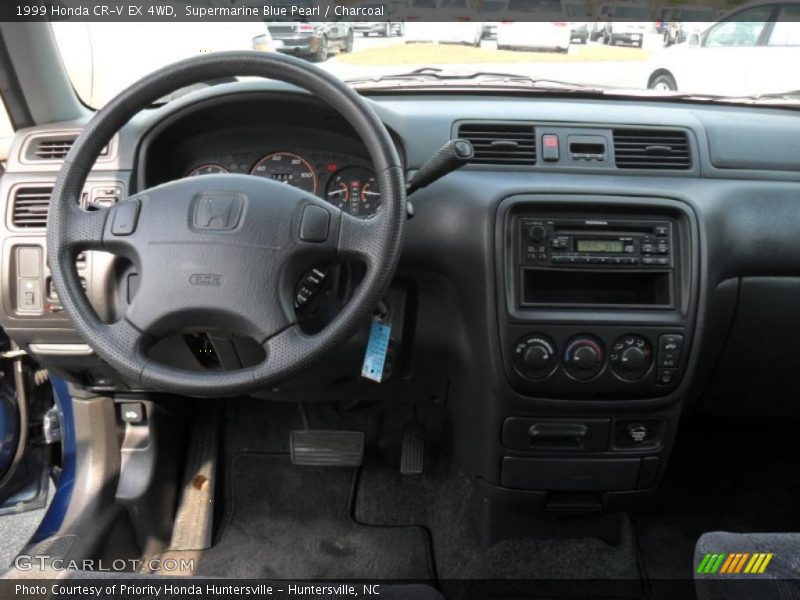 Supermarine Blue Pearl / Charcoal 1999 Honda CR-V EX 4WD