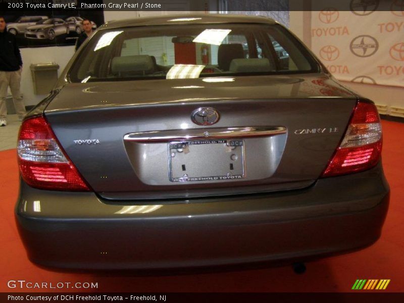Phantom Gray Pearl / Stone 2003 Toyota Camry LE
