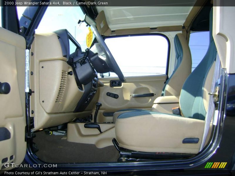 Black / Camel/Dark Green 2000 Jeep Wrangler Sahara 4x4