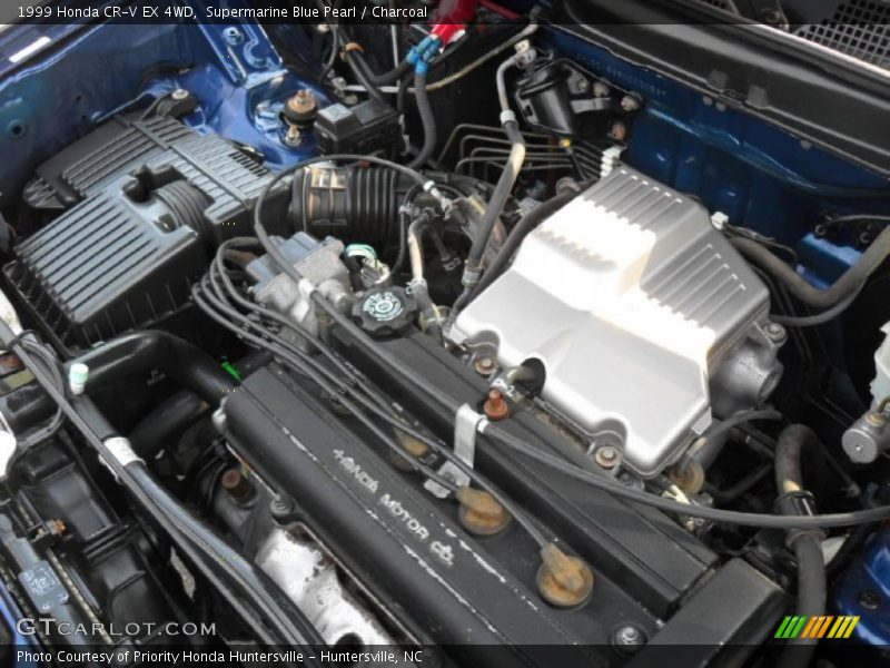 Supermarine Blue Pearl / Charcoal 1999 Honda CR-V EX 4WD