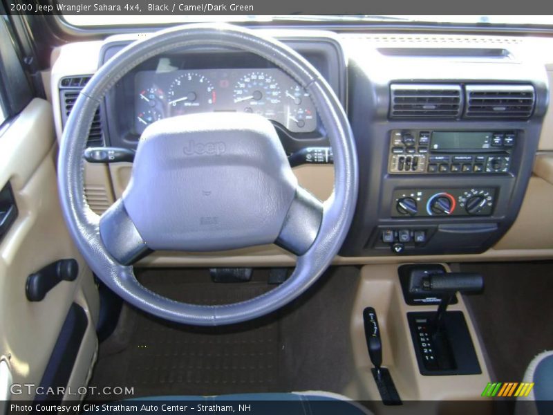 Black / Camel/Dark Green 2000 Jeep Wrangler Sahara 4x4