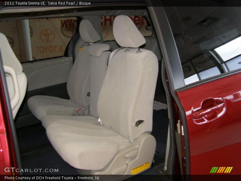 Salsa Red Pearl / Bisque 2011 Toyota Sienna LE