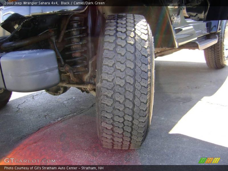 Black / Camel/Dark Green 2000 Jeep Wrangler Sahara 4x4
