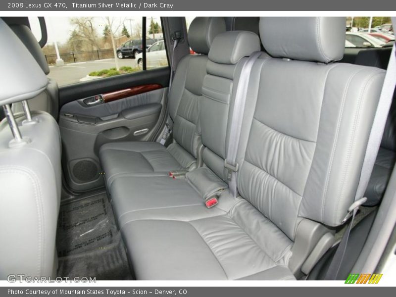 Titanium Silver Metallic / Dark Gray 2008 Lexus GX 470