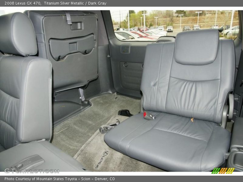 Titanium Silver Metallic / Dark Gray 2008 Lexus GX 470