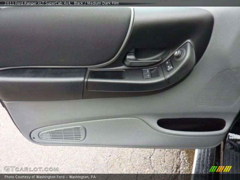 Black / Medium Dark Flint 2011 Ford Ranger XLT SuperCab 4x4