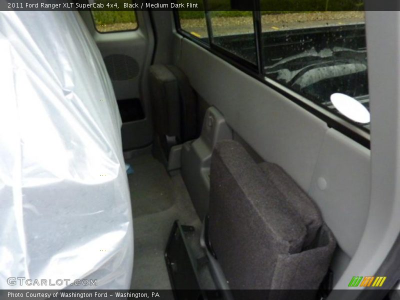 Black / Medium Dark Flint 2011 Ford Ranger XLT SuperCab 4x4