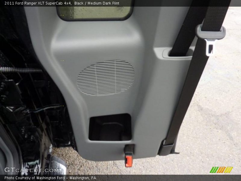 Black / Medium Dark Flint 2011 Ford Ranger XLT SuperCab 4x4