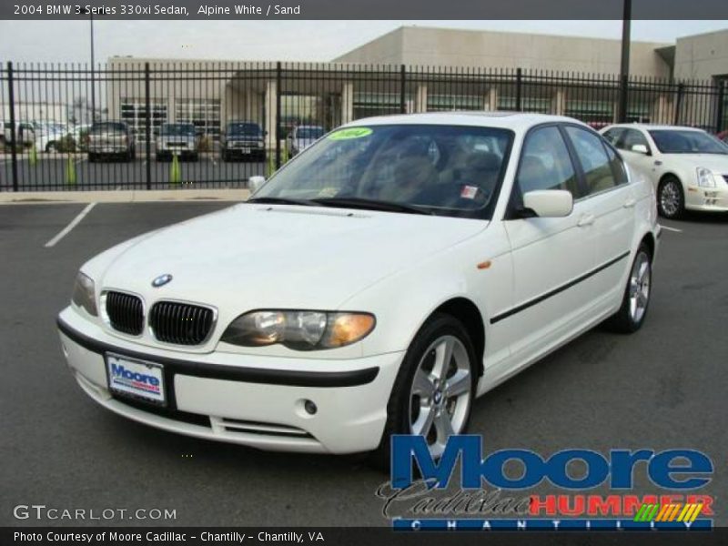 Alpine White / Sand 2004 BMW 3 Series 330xi Sedan