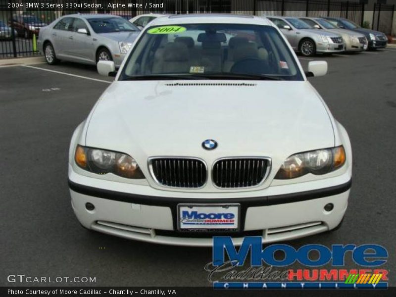 Alpine White / Sand 2004 BMW 3 Series 330xi Sedan