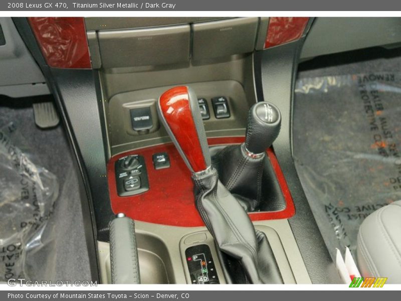 Titanium Silver Metallic / Dark Gray 2008 Lexus GX 470