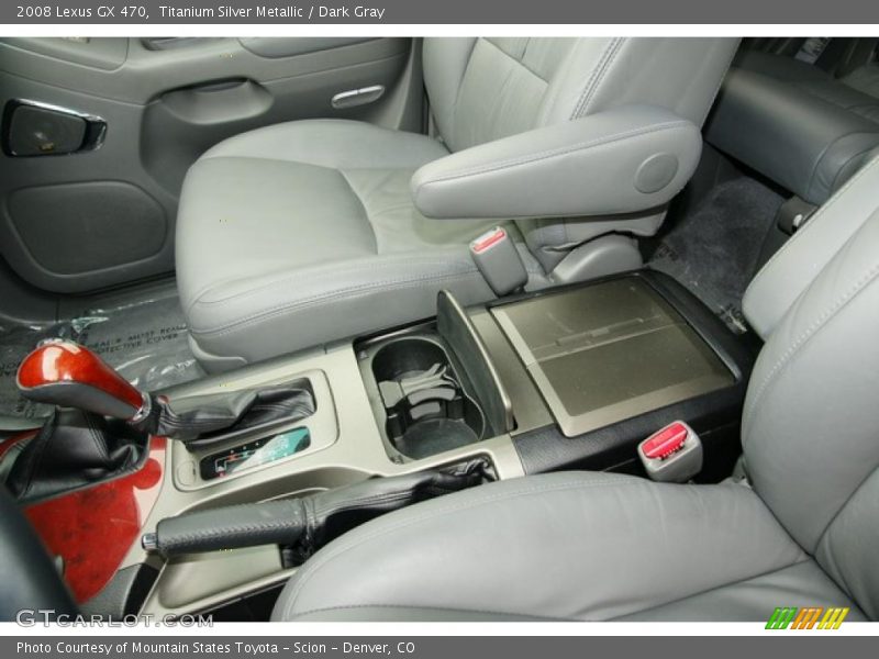 Titanium Silver Metallic / Dark Gray 2008 Lexus GX 470