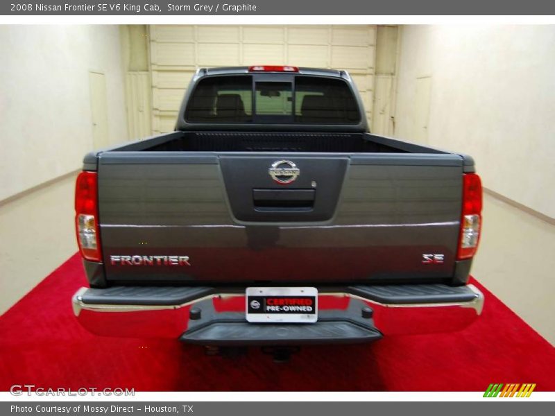 Storm Grey / Graphite 2008 Nissan Frontier SE V6 King Cab