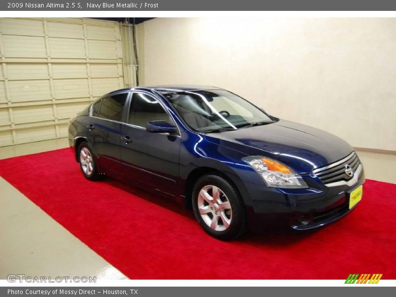 Navy Blue Metallic / Frost 2009 Nissan Altima 2.5 S