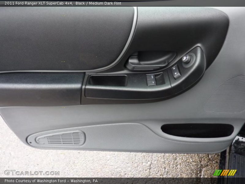Black / Medium Dark Flint 2011 Ford Ranger XLT SuperCab 4x4