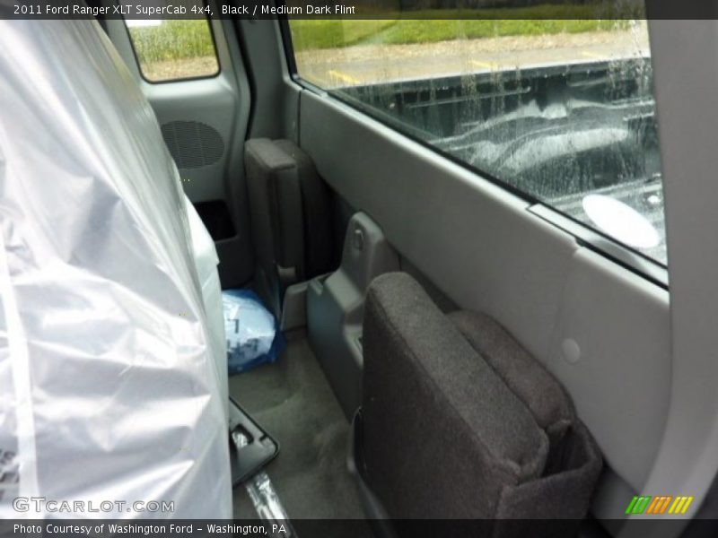 Black / Medium Dark Flint 2011 Ford Ranger XLT SuperCab 4x4