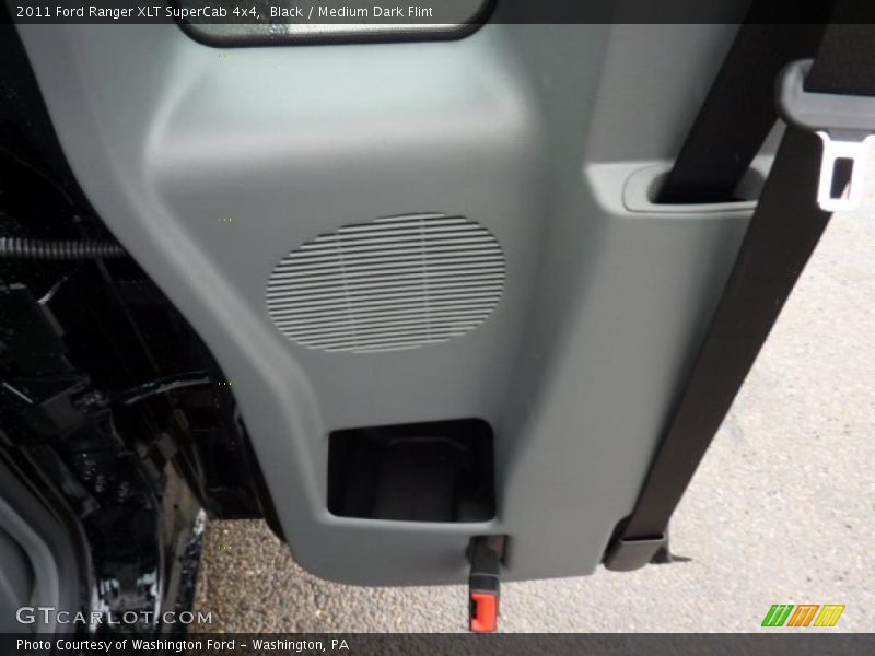 Black / Medium Dark Flint 2011 Ford Ranger XLT SuperCab 4x4