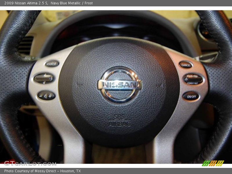 Navy Blue Metallic / Frost 2009 Nissan Altima 2.5 S