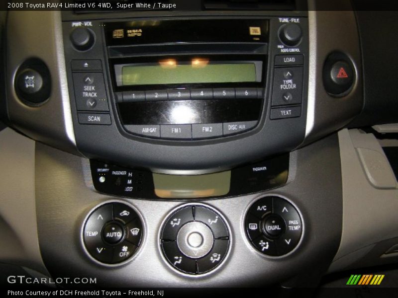 Super White / Taupe 2008 Toyota RAV4 Limited V6 4WD