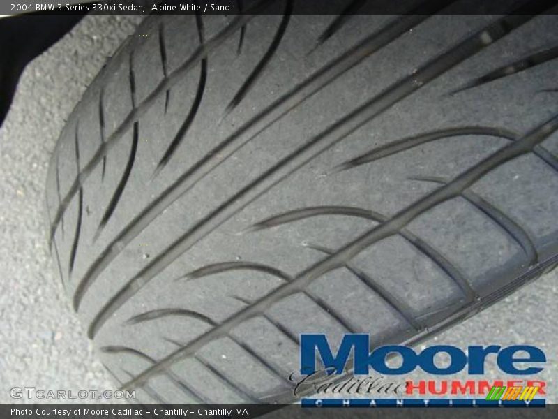 Alpine White / Sand 2004 BMW 3 Series 330xi Sedan