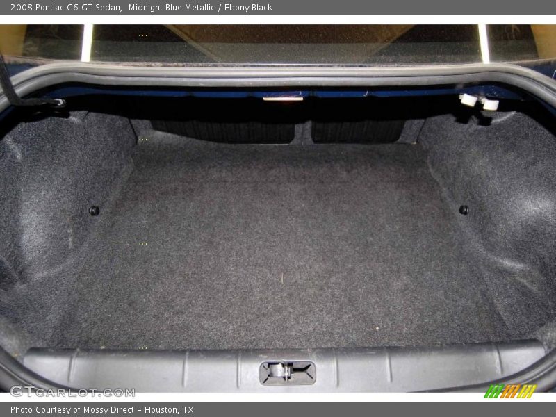 Midnight Blue Metallic / Ebony Black 2008 Pontiac G6 GT Sedan