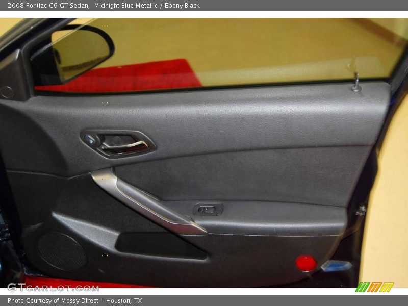 Midnight Blue Metallic / Ebony Black 2008 Pontiac G6 GT Sedan