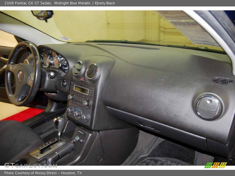 Midnight Blue Metallic / Ebony Black 2008 Pontiac G6 GT Sedan