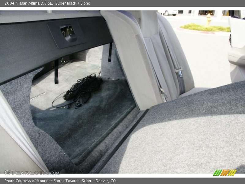 Super Black / Blond 2004 Nissan Altima 3.5 SE