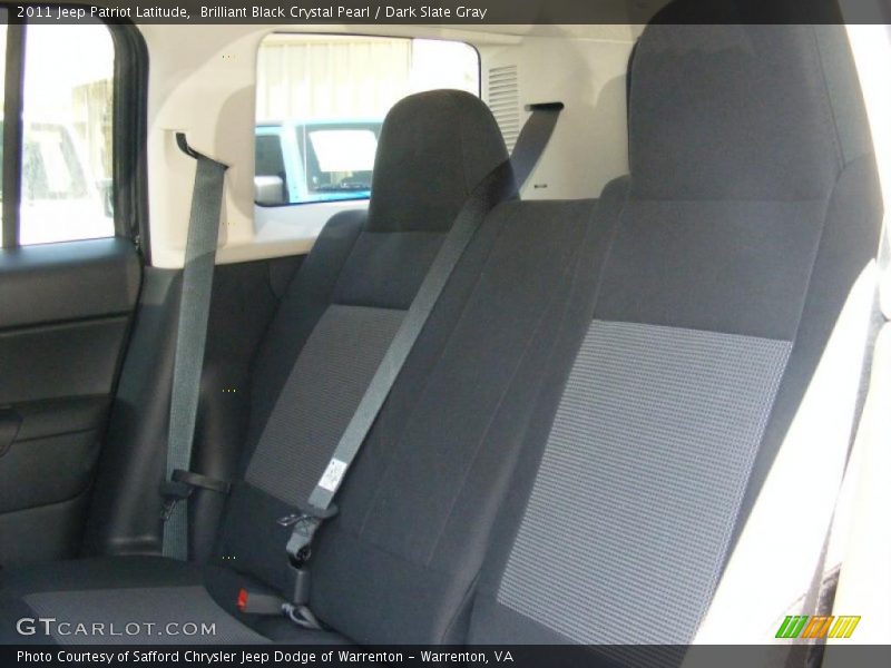 Brilliant Black Crystal Pearl / Dark Slate Gray 2011 Jeep Patriot Latitude