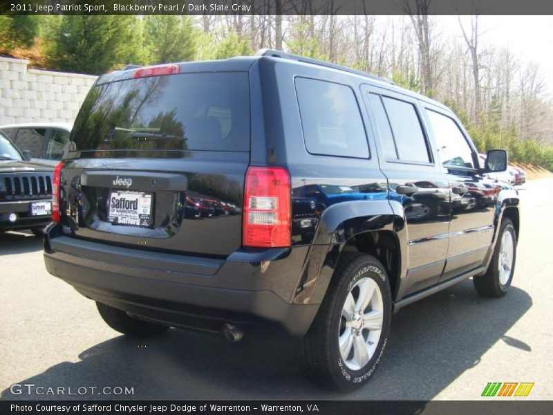 Blackberry Pearl / Dark Slate Gray 2011 Jeep Patriot Sport