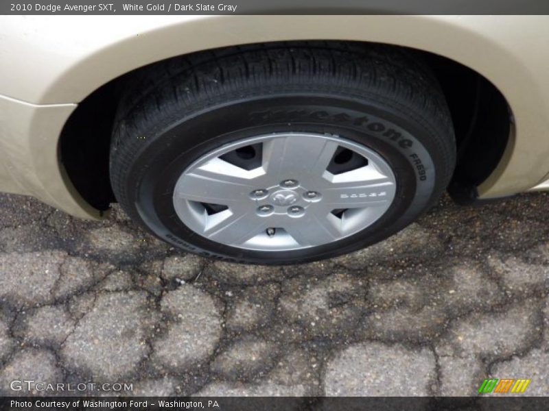 White Gold / Dark Slate Gray 2010 Dodge Avenger SXT