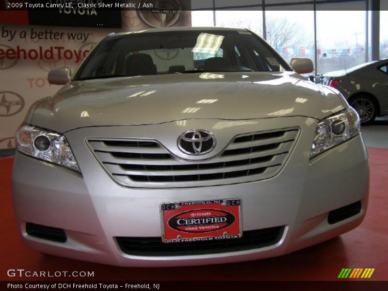 Classic Silver Metallic / Ash 2009 Toyota Camry LE