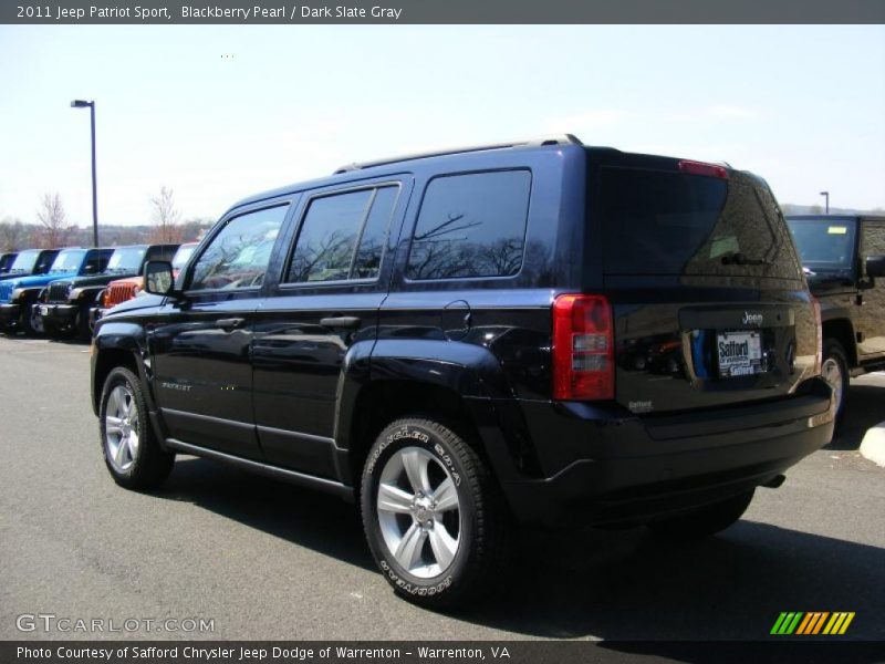 Blackberry Pearl / Dark Slate Gray 2011 Jeep Patriot Sport