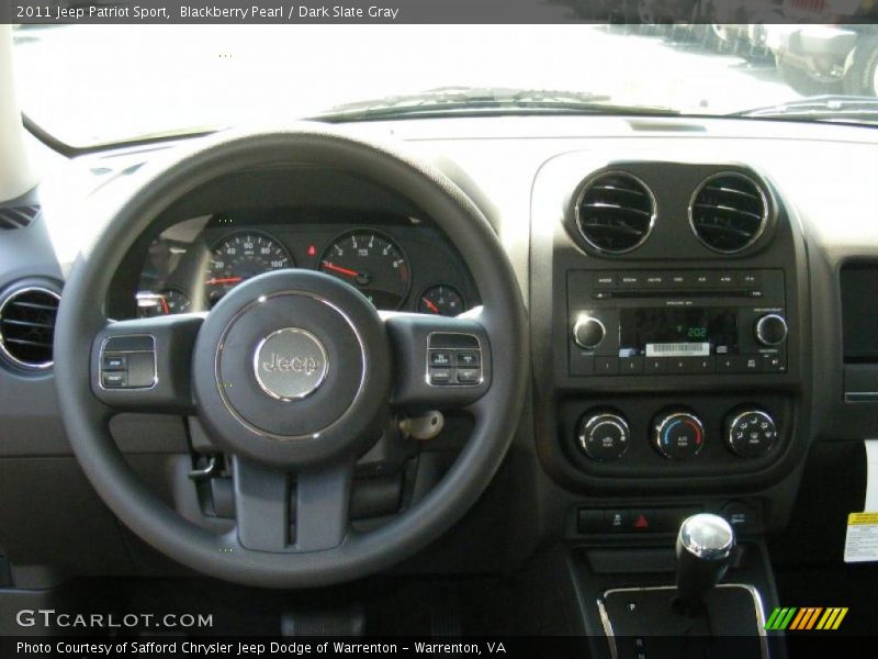Blackberry Pearl / Dark Slate Gray 2011 Jeep Patriot Sport