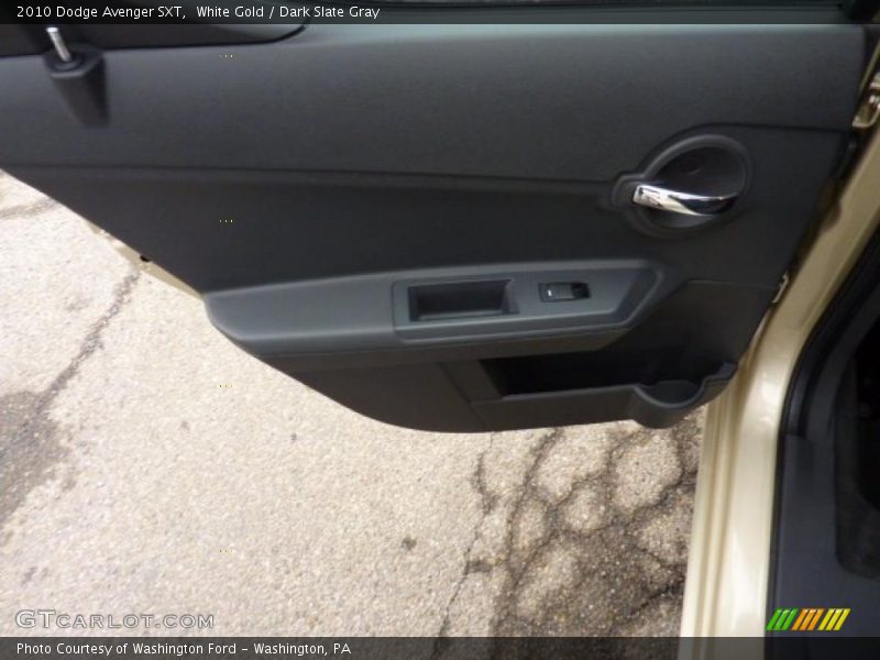 White Gold / Dark Slate Gray 2010 Dodge Avenger SXT