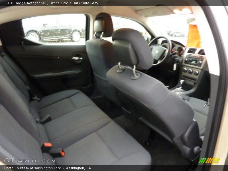 White Gold / Dark Slate Gray 2010 Dodge Avenger SXT