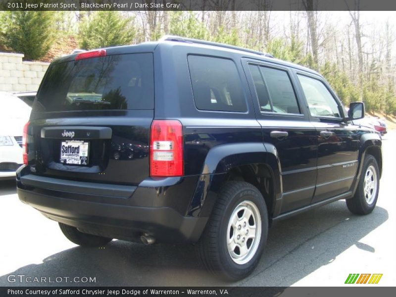Blackberry Pearl / Dark Slate Gray 2011 Jeep Patriot Sport