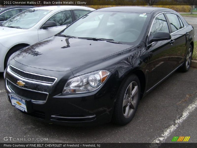 Black Granite Metallic / Ebony 2011 Chevrolet Malibu LT