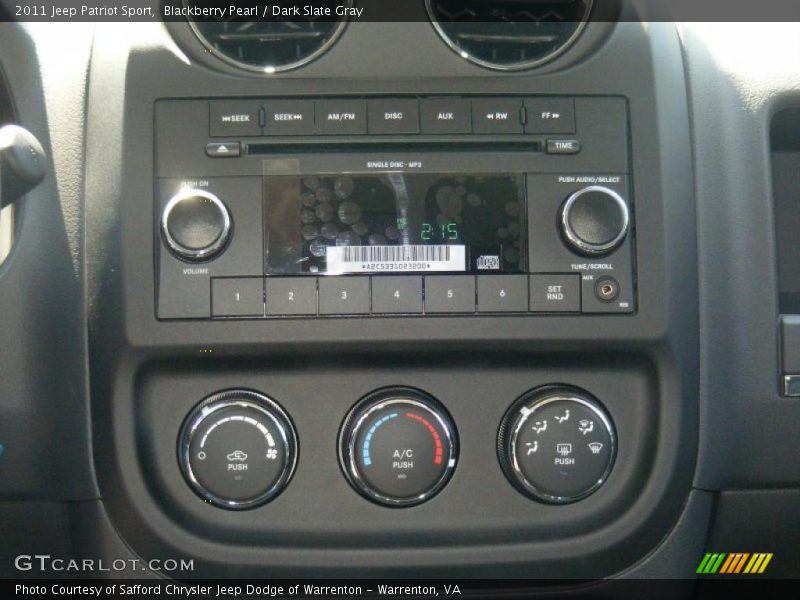 Blackberry Pearl / Dark Slate Gray 2011 Jeep Patriot Sport