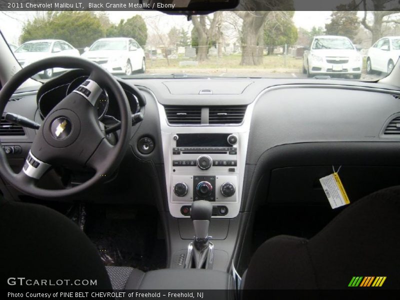 Black Granite Metallic / Ebony 2011 Chevrolet Malibu LT